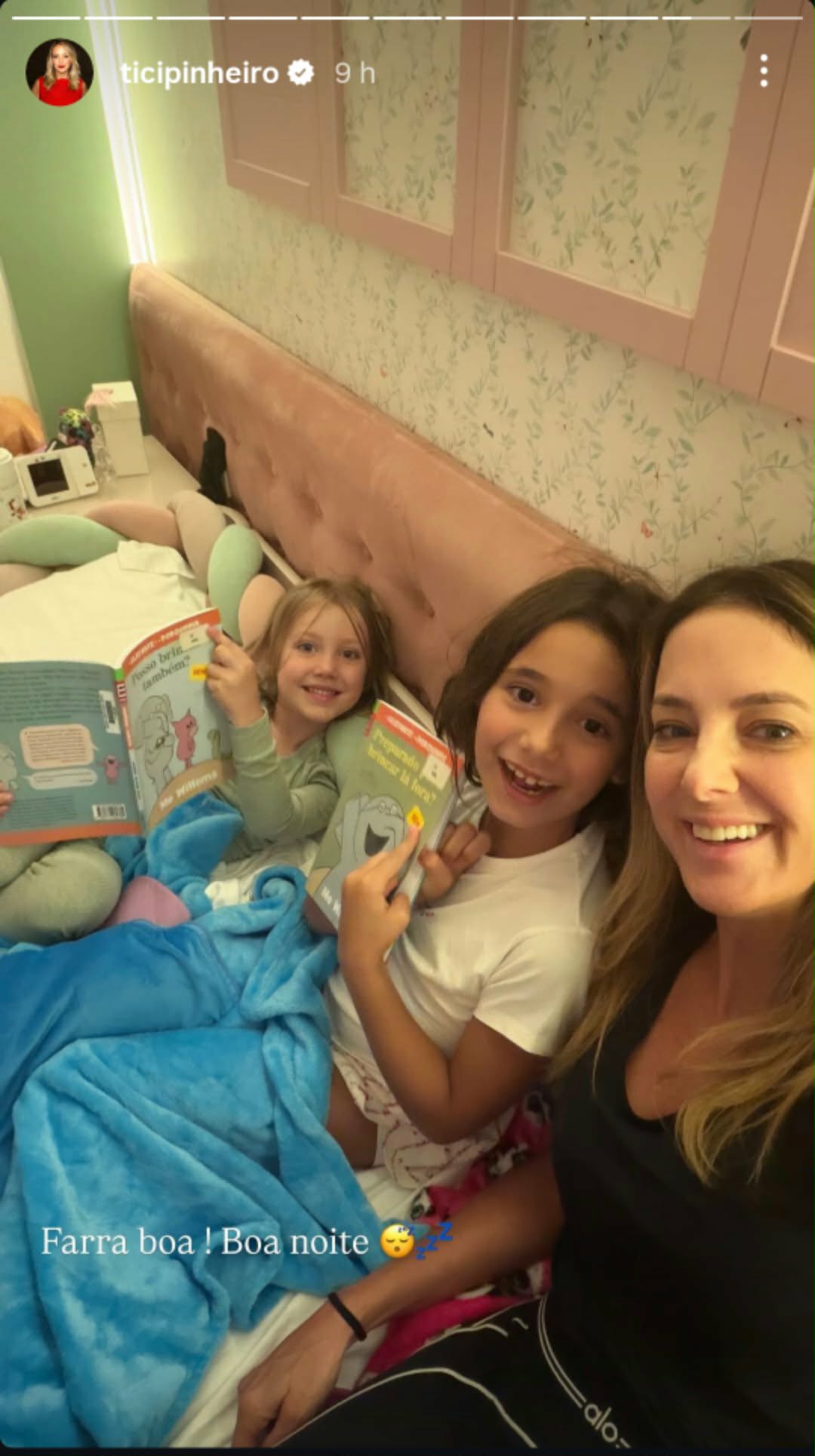 Ticiane Pinheiro recebe Vicky Justus em sua casa - Foto: Reprodução/Instagram