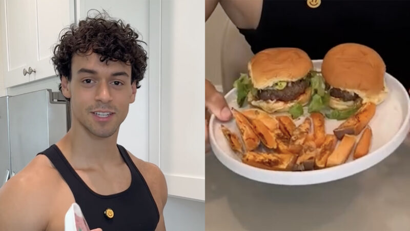 Parece hambúrguer comum, mas não é: filho de Carla Perez mostra receita fitness