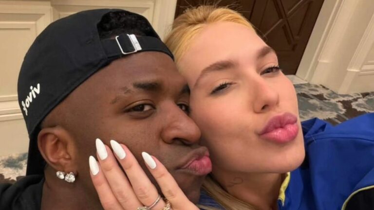 Vini Jr. surpreende com declaração pública no aniversário de Virginia: ‘Única’