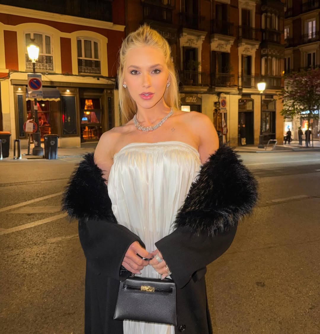 Virginia Fonseca escolhe look elegante e sofisticado para noite especial em Madri - Foto: Reprodução / Instagram @virginia