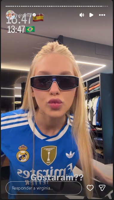 Virginia vai às compras em Madri - Foto: Instagram