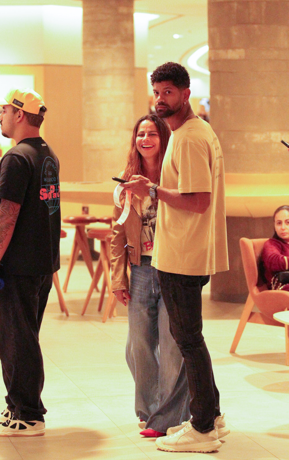 Viviane Araujo com o marido - Fotos: EDSON DOUGLAS/ Agnews
