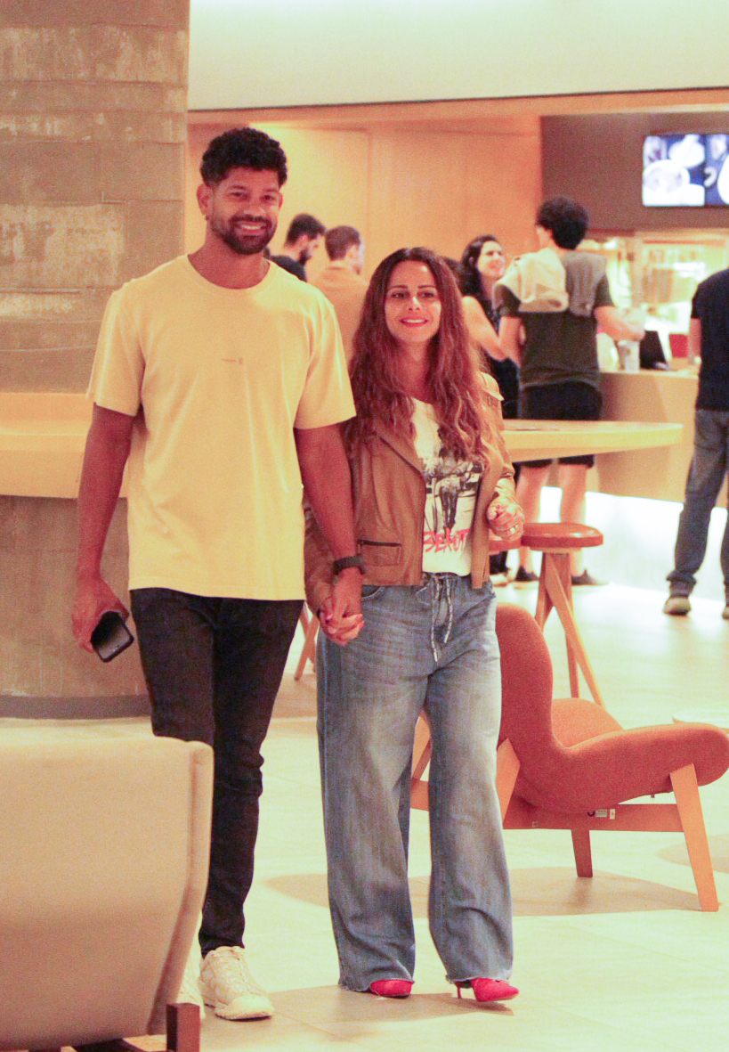 Viviane Araujo com o marido - Fotos: EDSON DOUGLAS/ Agnews
