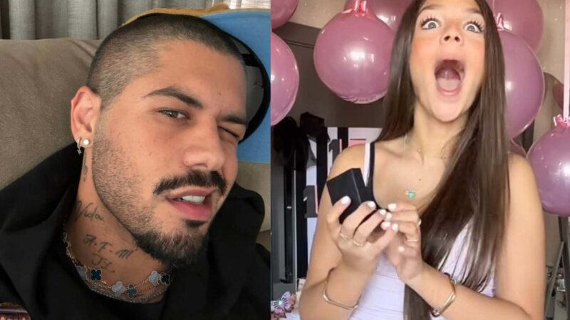Zé Felipe dá anel de diamante de aniversário para a sobrinha e valor choca