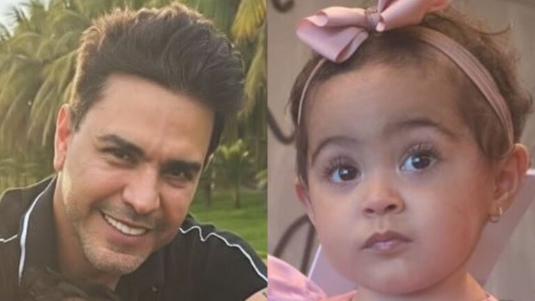 Com 1 ano, filha caçula de Zezé Di Camargo esbanja estilo em visita especial
