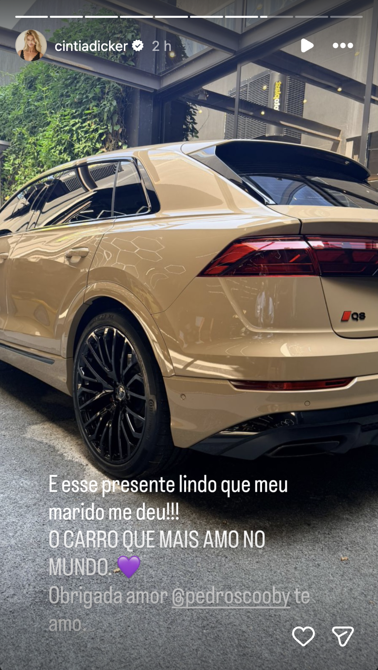 Presente de Pedro Scooby para esposa - Foto: Reprodução/Instagram