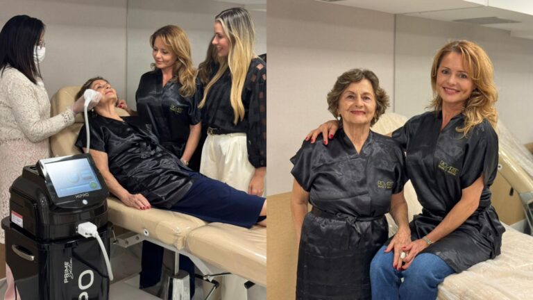 Aos 54 anos, Rita Guedes vive dia de beleza com a mãe; atriz viveu uma década nos EUA