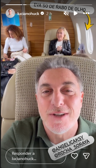 Luciano Huck, Angélica e Eva - Foto: Reprodução/instagram