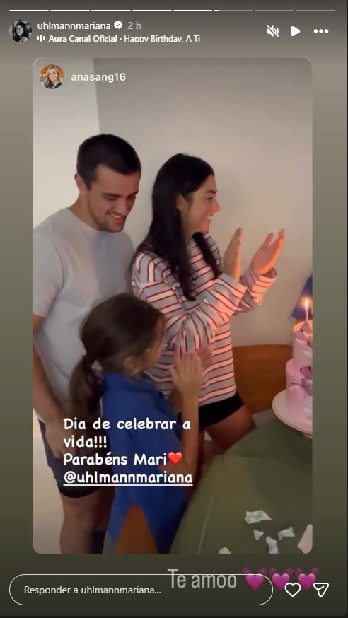 Felipe Simas e Mariana Uhlmann - Foto: Reprodução/Instagram