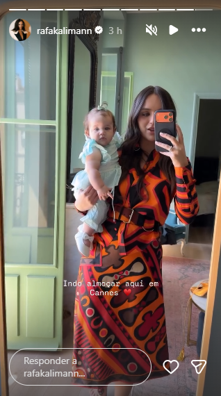 Rafa Kalimann e Zuza- Foto: Reprodução/Instagram