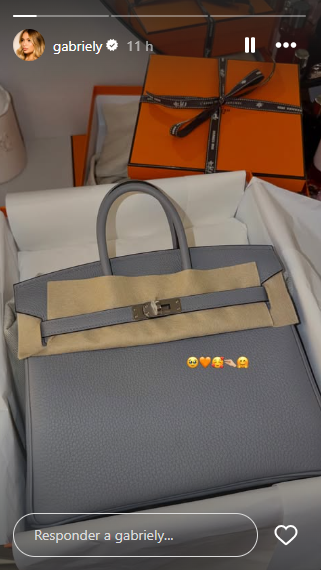 Bolsa de Gabriely Miranda - Foto: Reprodução/Instagram