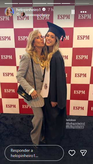 Helo e Lolle Pinheiro - Foto: Reprodução/Instagram