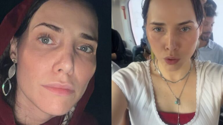 Leticia Colin celebra estreia de ‘Quem Ama Cuida’ com registros dos bastidores: ‘Ansiosa e feliz’