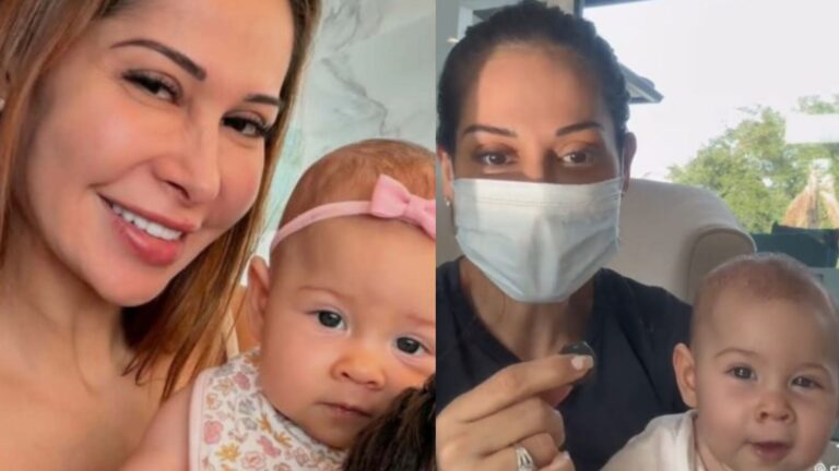 Maíra Cardi atualiza seguidores sobre estado de saúde da filha: ‘Médica vem avaliar de novo’