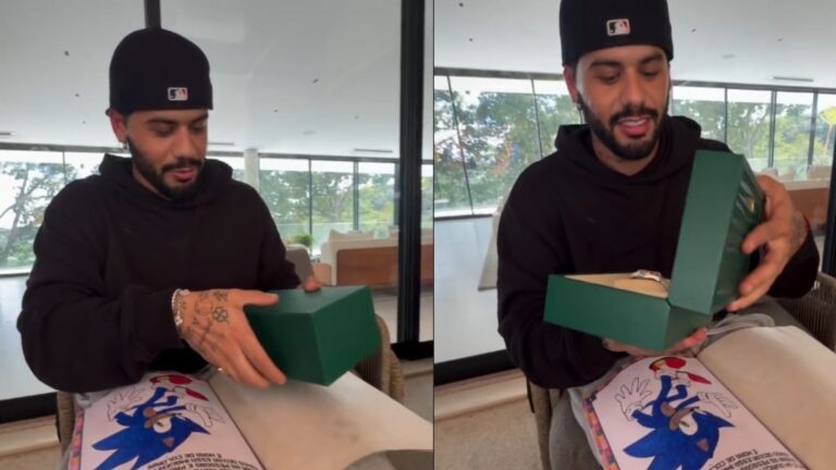 Zé Felipe recebe presente misterioso de R$ 75 mil e choca ao revelar a identidade de quem o presenteou