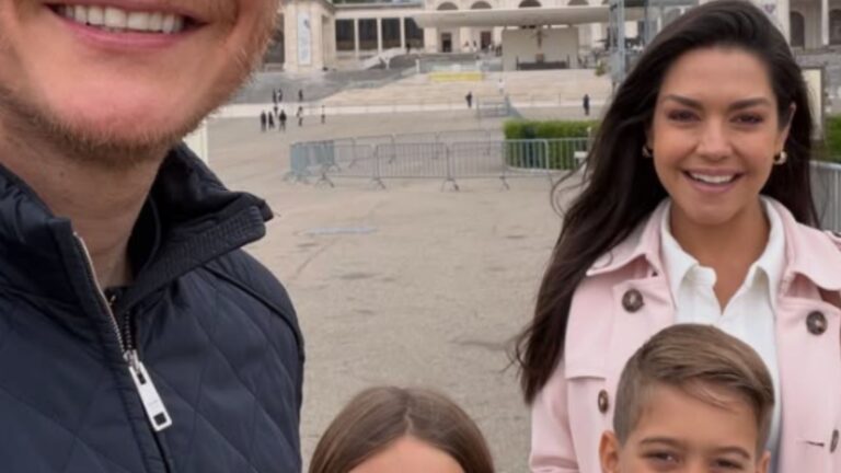 Thaís Fersoza e Michel Teló encantam com fotos em família: ‘Amor, gratidão e respiro’