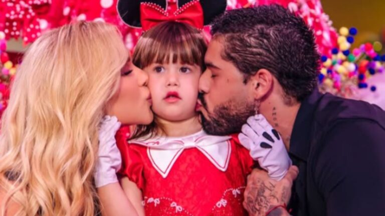 Zé Felipe chama atenção em festa da filha com relógio que custa R$ 400 mil