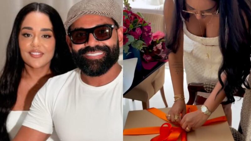 Cantor Pablo presenteia esposa com bolsa de R$ 200 mil no dia das mães