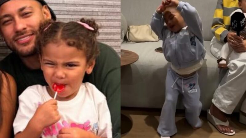 Filha de Neymar e Bruna Biancardi, Mavie encanta ao dançar K-pop em vídeo