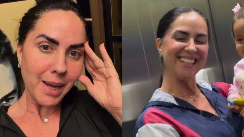 Graciele Lacerda e filha - Fotos: Reprodução/Instagram
