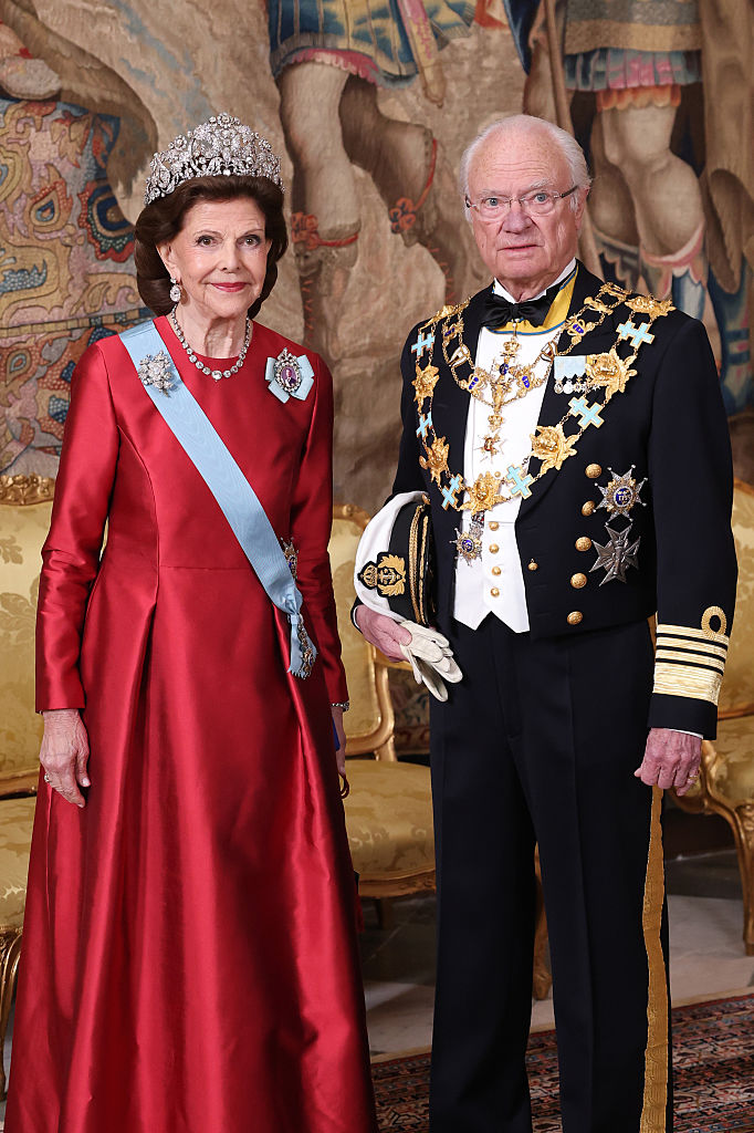 Rainha da Suécia e Carlos XVI Gustavo - Foto: Getty