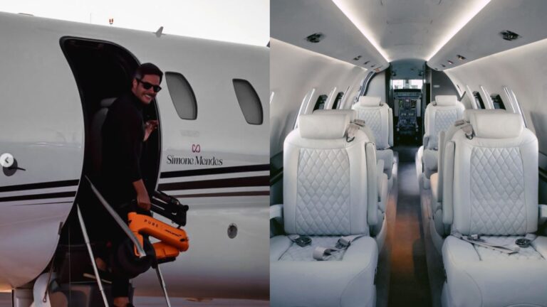 Aos 40 anos, marido de cantora famosa é piloto, fatura R$ 100 milhões e utiliza jatinho de luxo