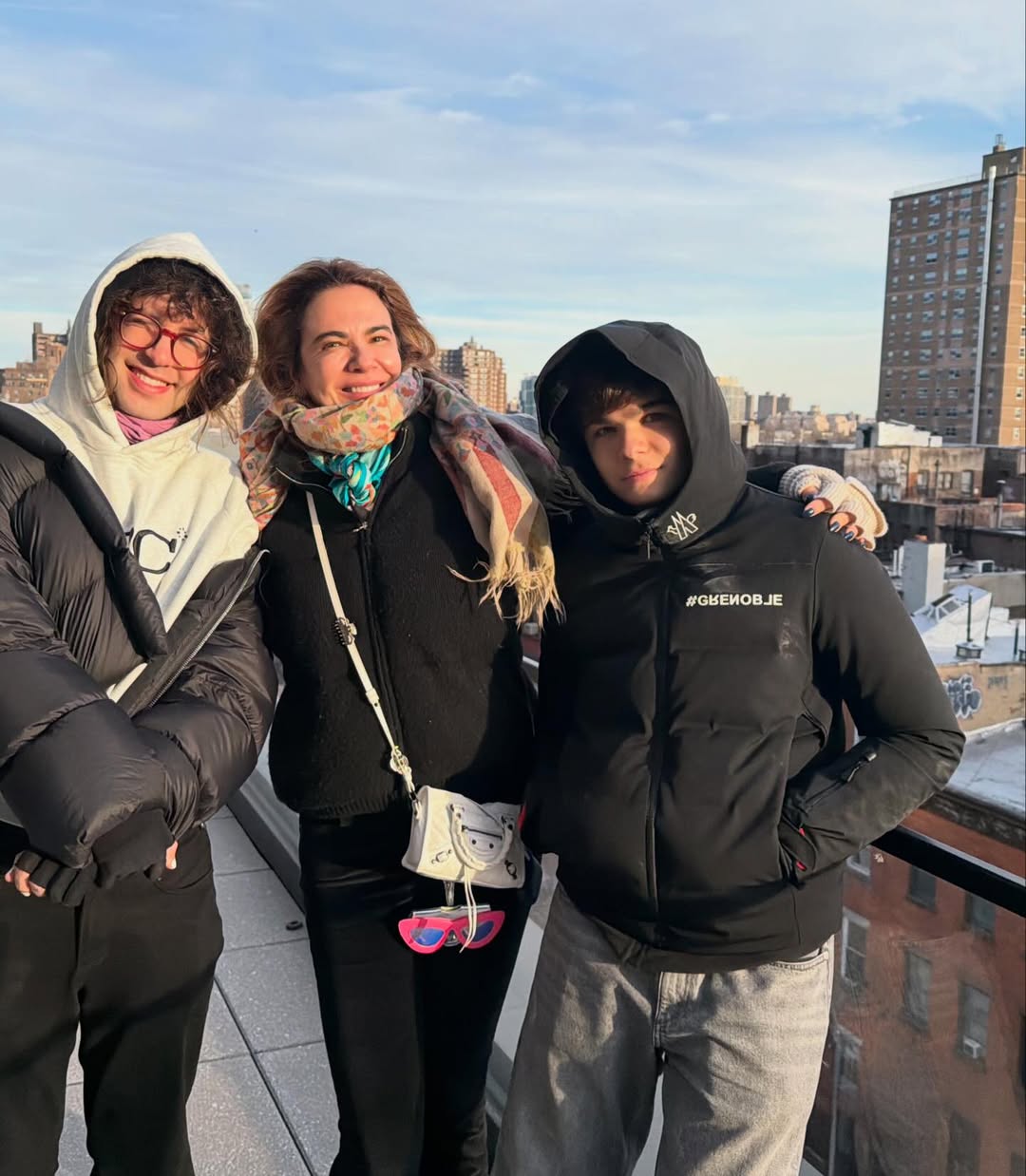 Lucas Jagger, Luciana Gimenez e Lorenzo - Foto: Reprodução / Instagram