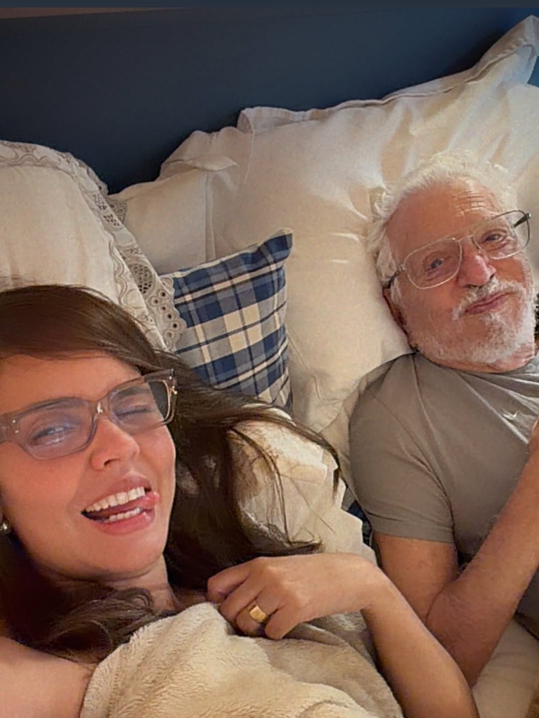 Carlos Alberto de Nóbrega e Renata de Nóbrega - Reprodução/Instagram