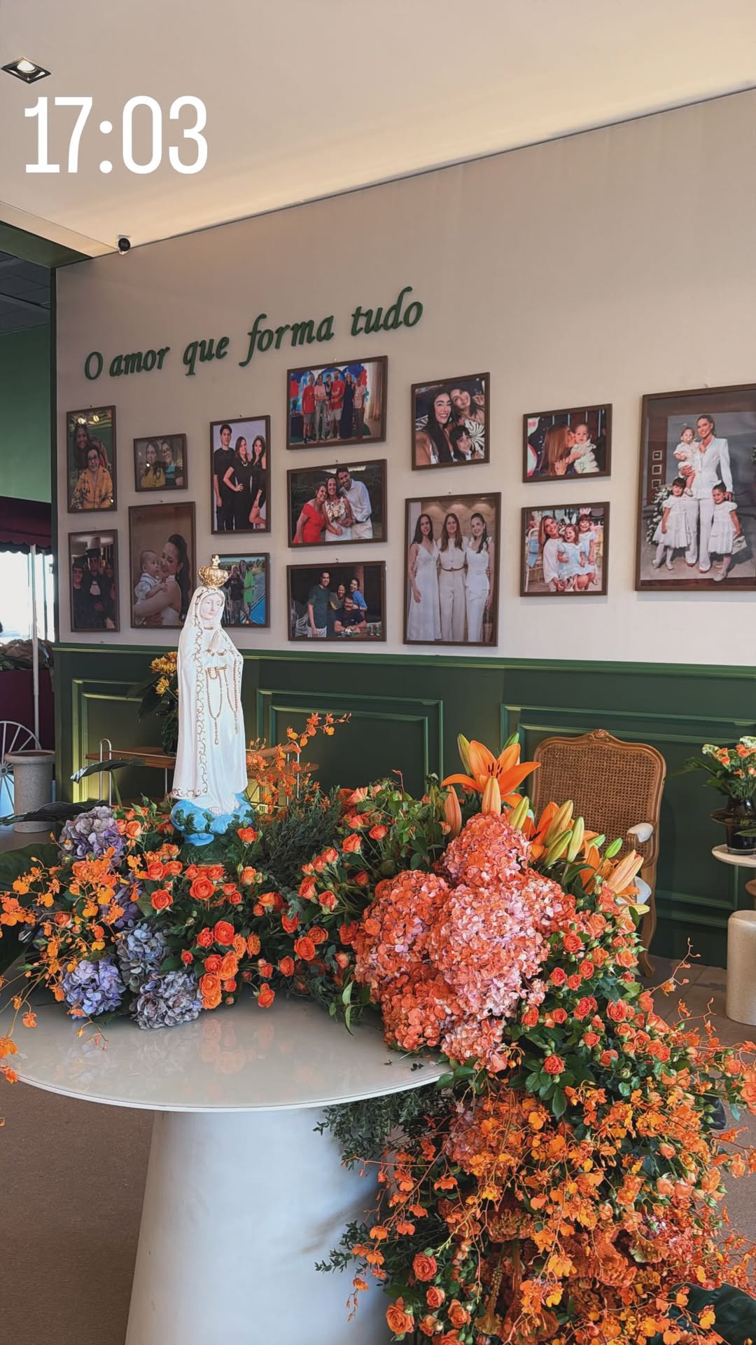 Festa de Dia das Mães de Virginia — Foto: Reprodução/Instagram