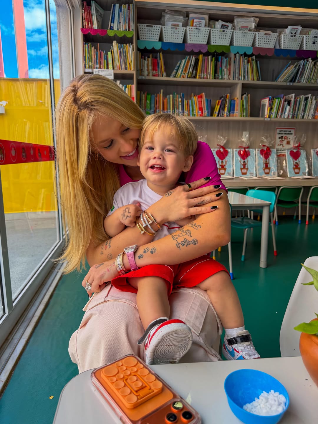 Virginia Fonseca curtiu momento com o filho, José Leonardo — Foto: Reprodução/Instagram
