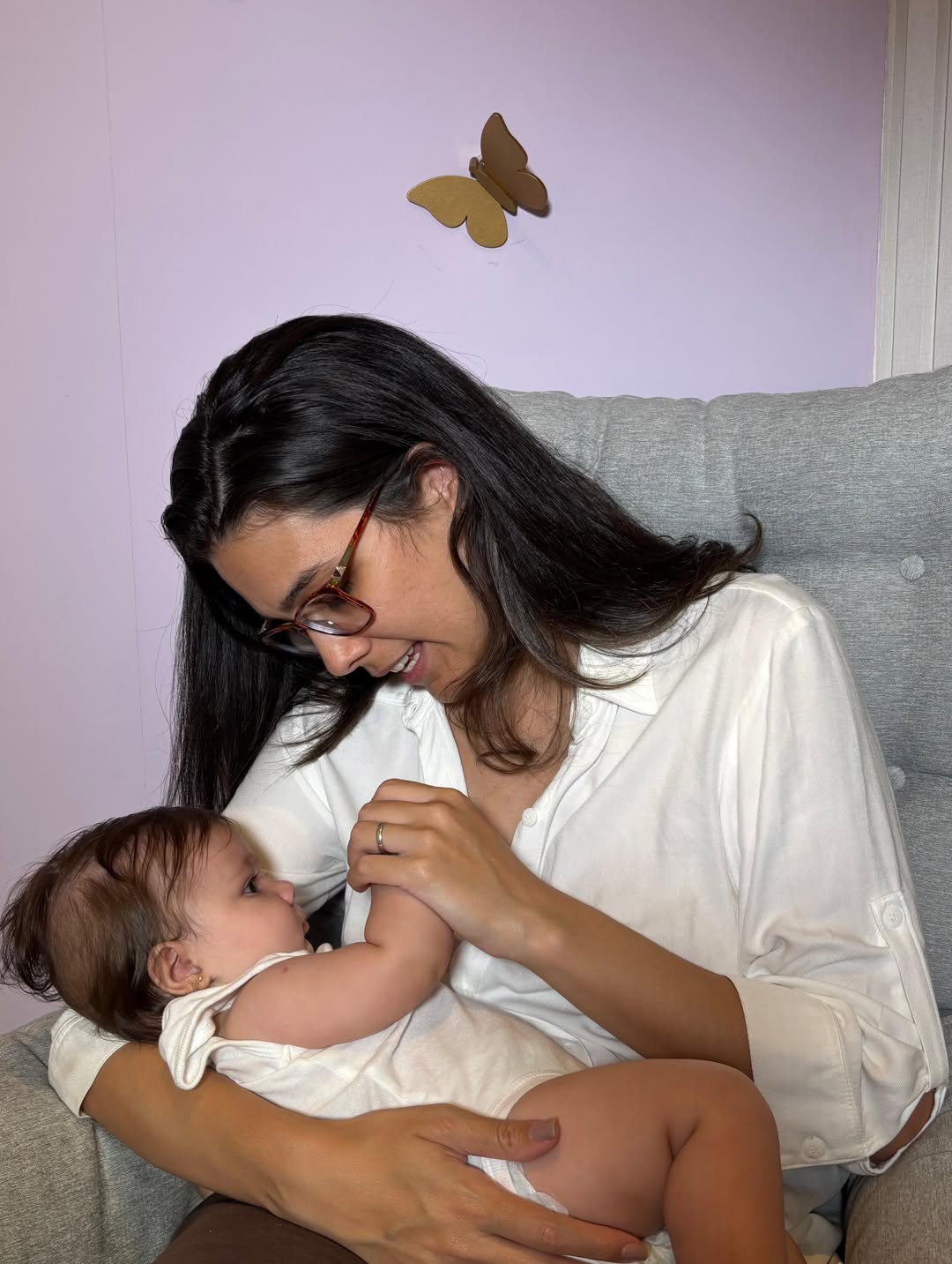 Quarto da filha de Renata Silveira— Foto: Instagram @renatasilveirag