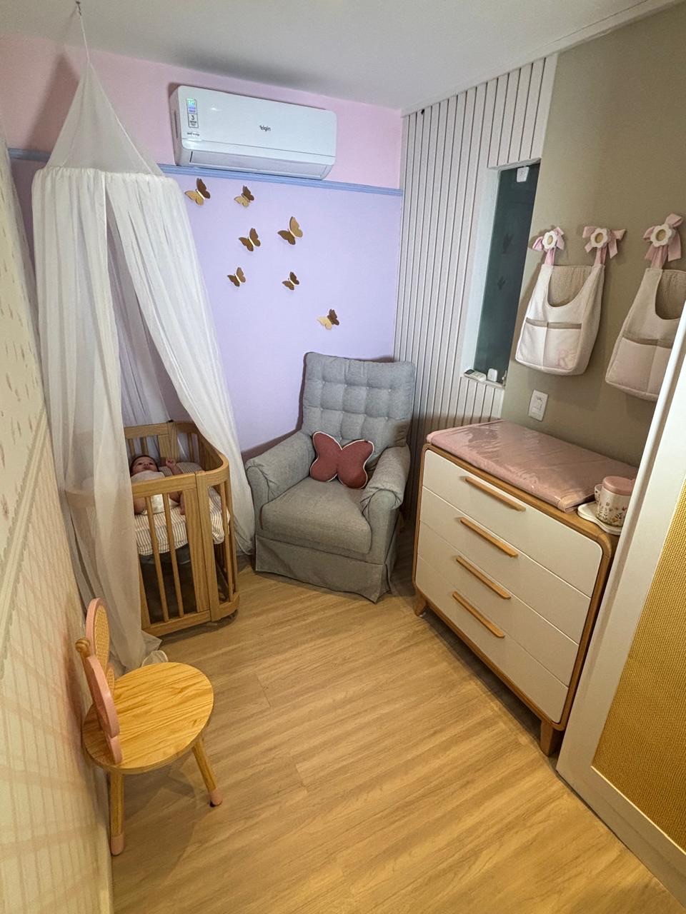 Quarto da filha de Renata Silveira— Foto: Instagram @renatasilveirag