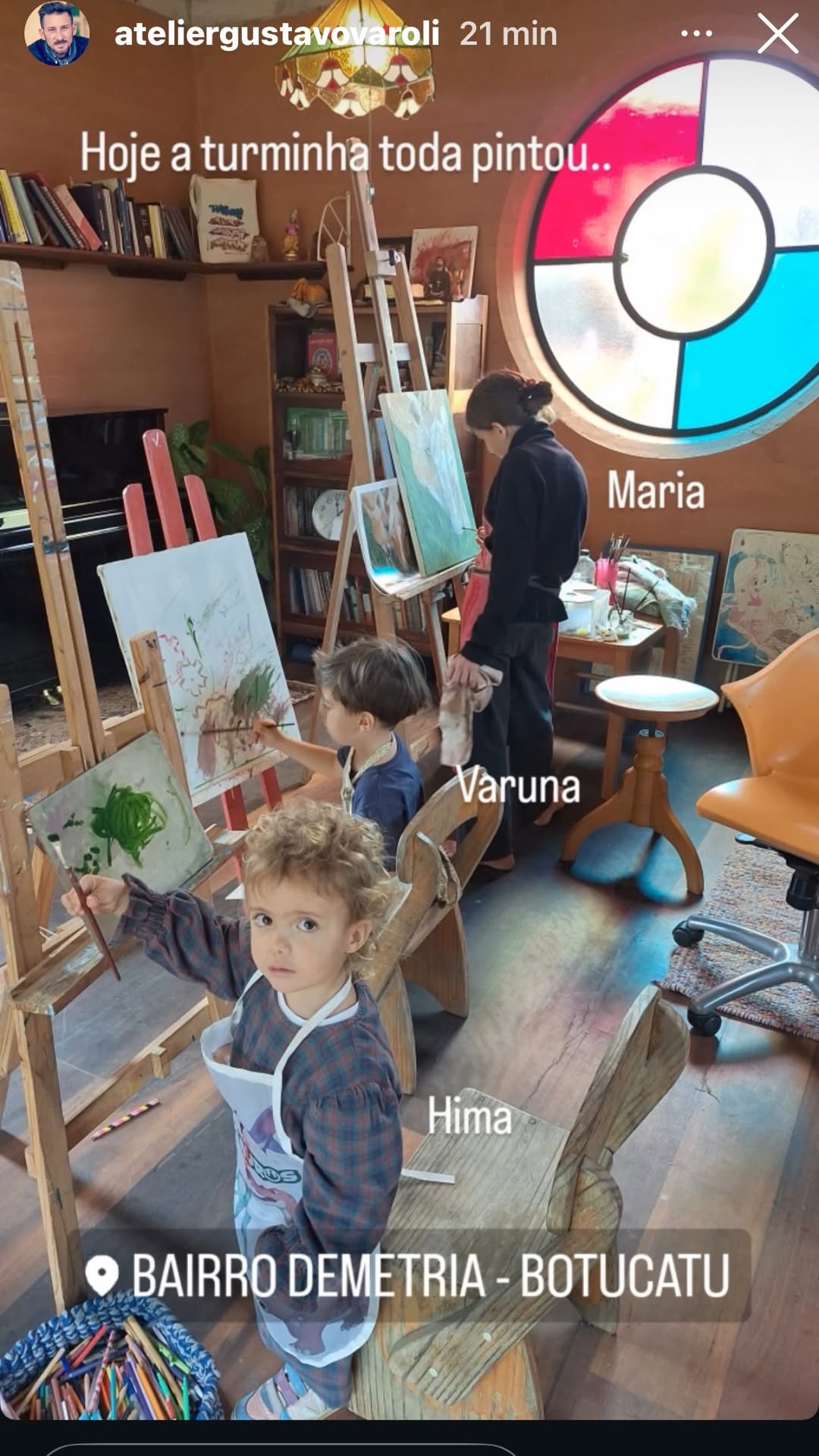 Netos de Ana Maria Braga – Foto: Instagram @maffeismariana