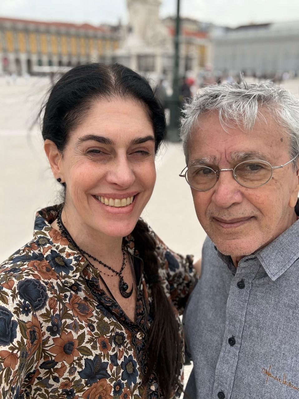 Paula Lavigne e Caetano Veloso - Foto: Reprodução/Instagram
