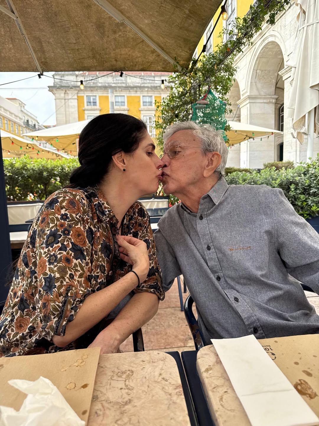 Paula Lavigne e Caetano Veloso - Foto: Reprodução/Instagram