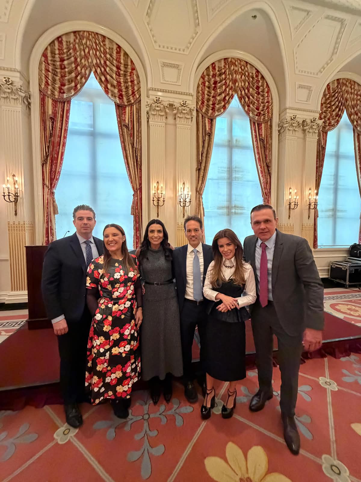 Walther Pinheiro, Daniella Marques, Carolina Ragazzi, Rodrigo Ragazzi, Patrícia Cardim e Eduardo Diogo - Foto: Divulgação