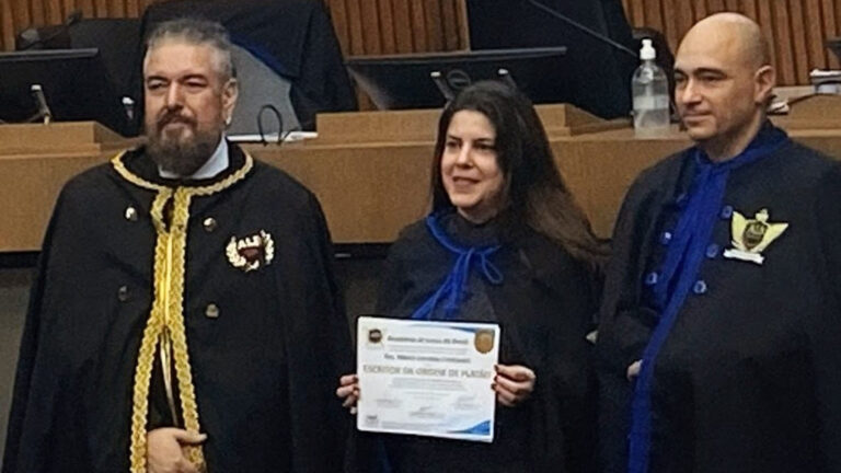 Maria Carolina Cristianini assume cadeira na Academia de Letras do Brasil