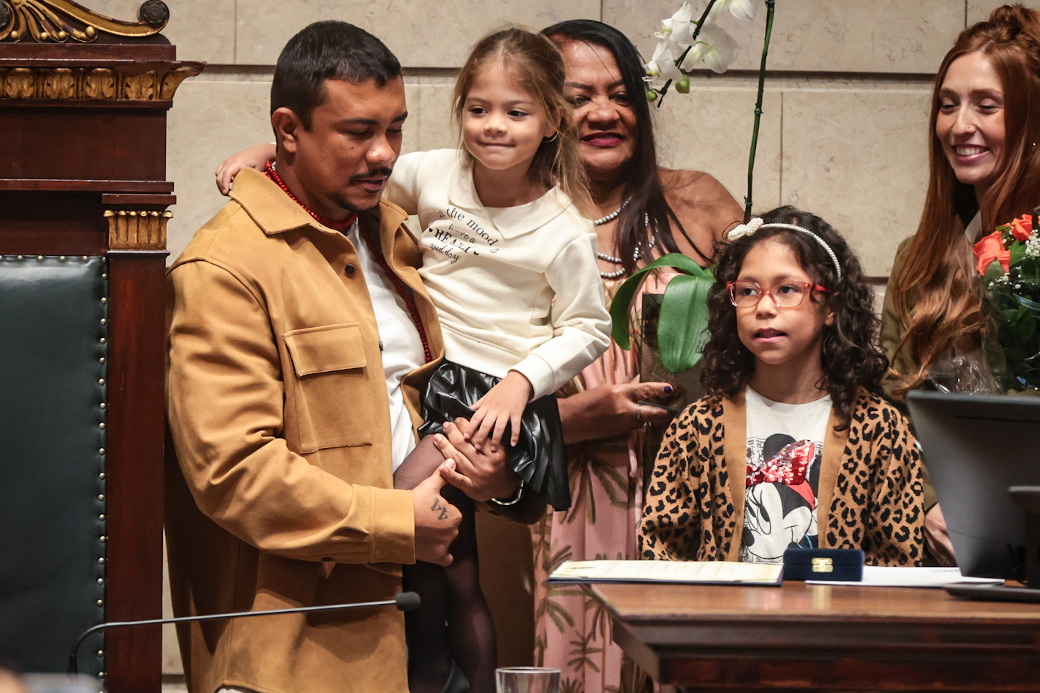 Xamã ganha homenagem na Câmara dos Vereadores do Rio de Janeiro — Foto: Victor Chapetta/ BrazilNews