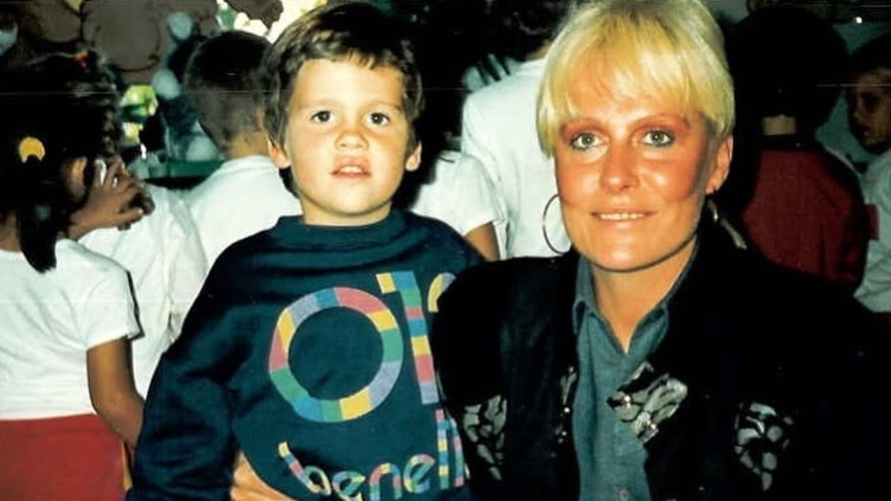 Ana Maria Braga com o filho caçula, Pedro Maffei - Foto: Reprodução / Instagram @anamariabragaoficial 