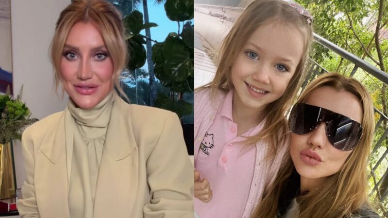 Ana Paula Siebert revela que filha terá ‘festa diferente’ em seu aniversário de 6 anos