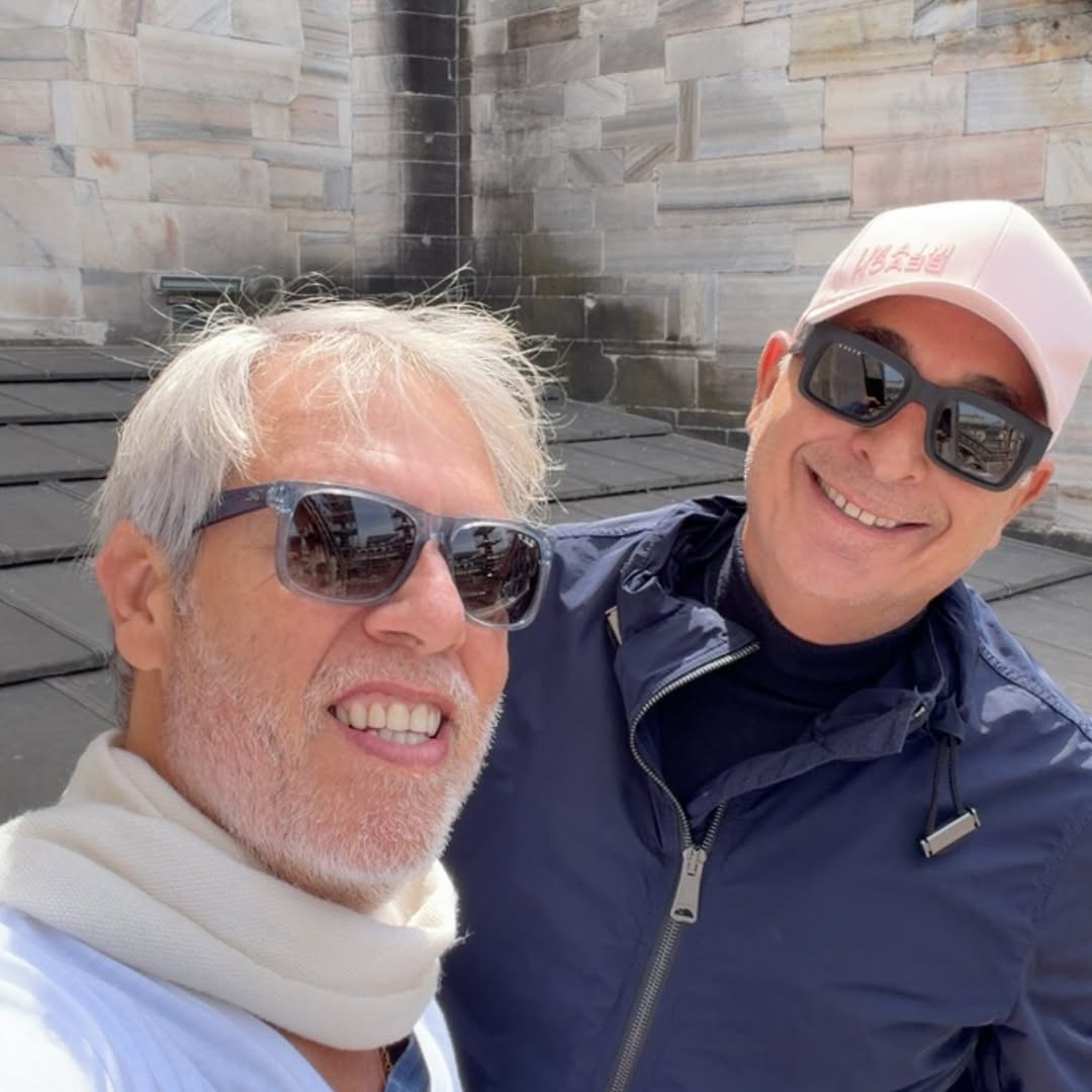 Anderson Muller com o marido, Paulinho, na Itália - Foto: Reprodução / Instagram @mulleranderson