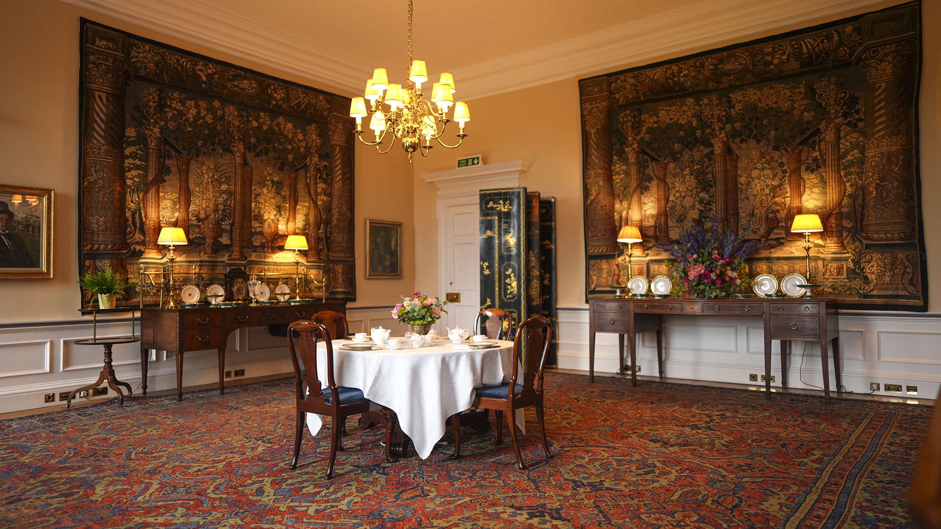 Apartamento da rainha Elizabeth II no palácio da Escócia - Foto: Getty Images