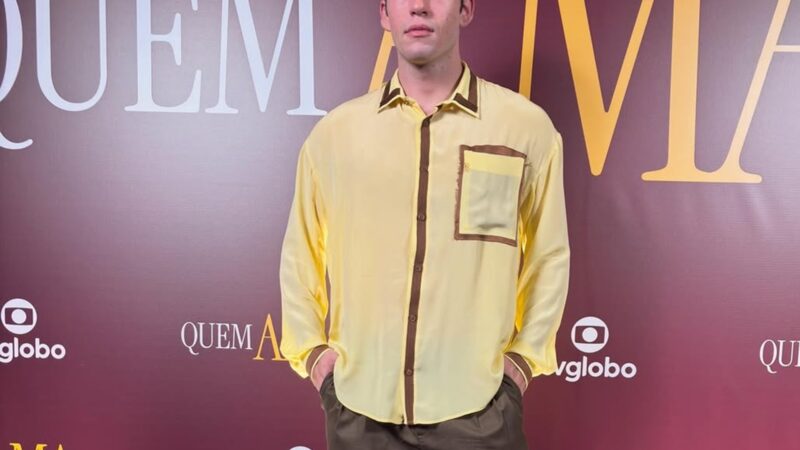 Antes de estrear como ator, filho de famosos da TV apostou em carreira longe das novelas