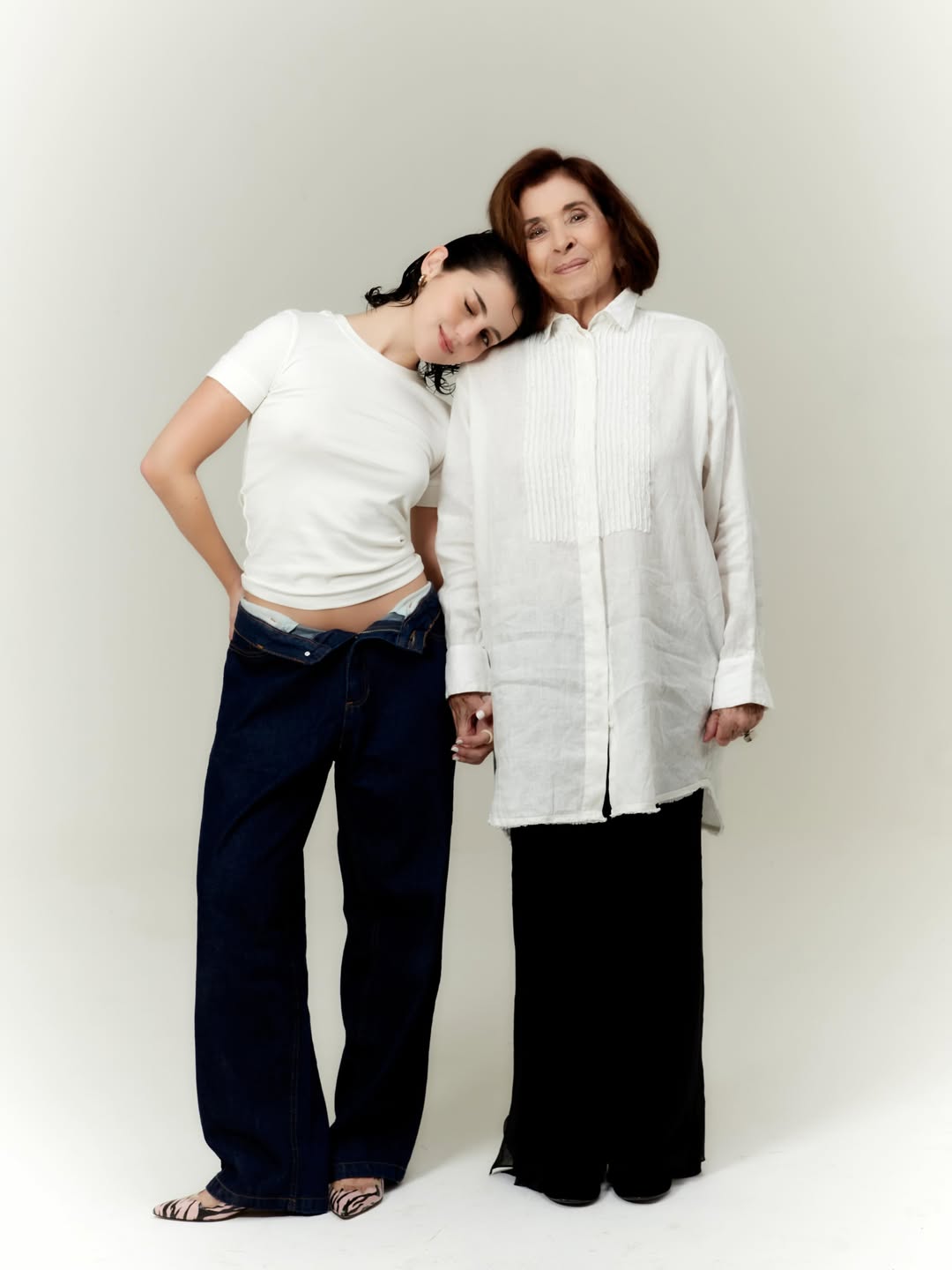 Betty Faria com a neta, Valentina Daniel - Foto: Reprodução / Instagram @titicdaniel
