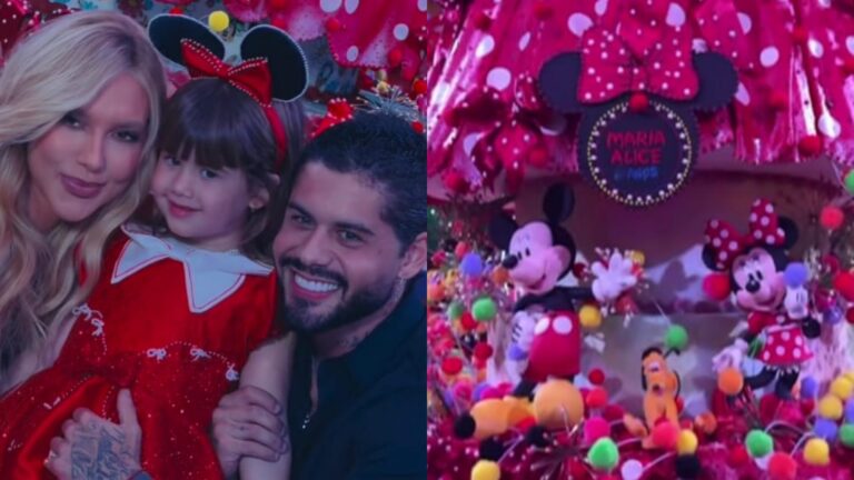 Filha de Virginia Fonseca e Zé Felipe comemora aniversário com bolo gigante e recheio sofisticado