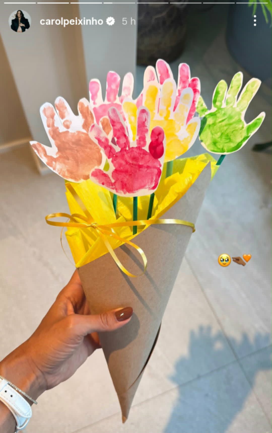 Carol Peixinho tem seu primeiro Dia das Mães com Bento - Foto: Reprodução/Instagram