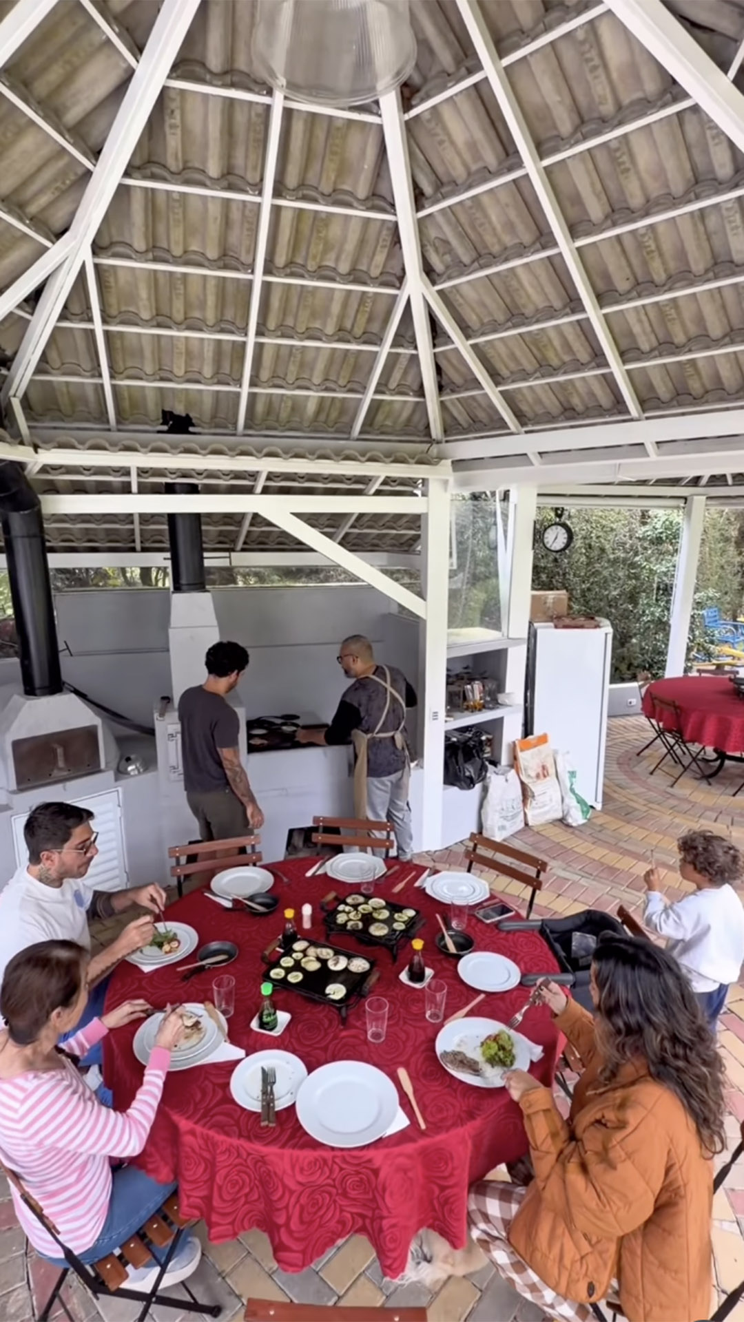 Casa de campo de Alice Takeda, esposa de Mauricio de Sousa - Foto: Reprodução / Instagram