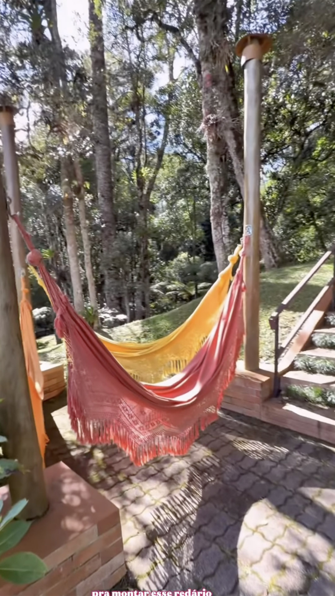 Casa de campo de Alice Takeda, esposa de Mauricio de Sousa - Foto: Reprodução / Instagram