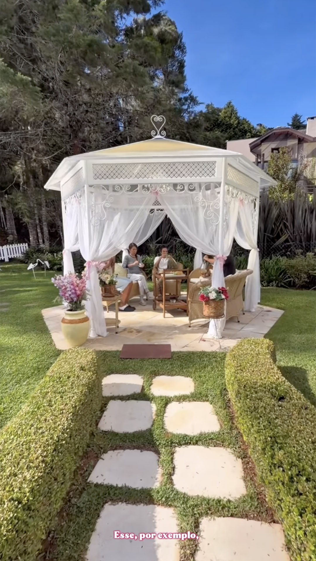 Casa de campo de Alice Takeda, esposa de Mauricio de Sousa - Foto: Reprodução / Instagram