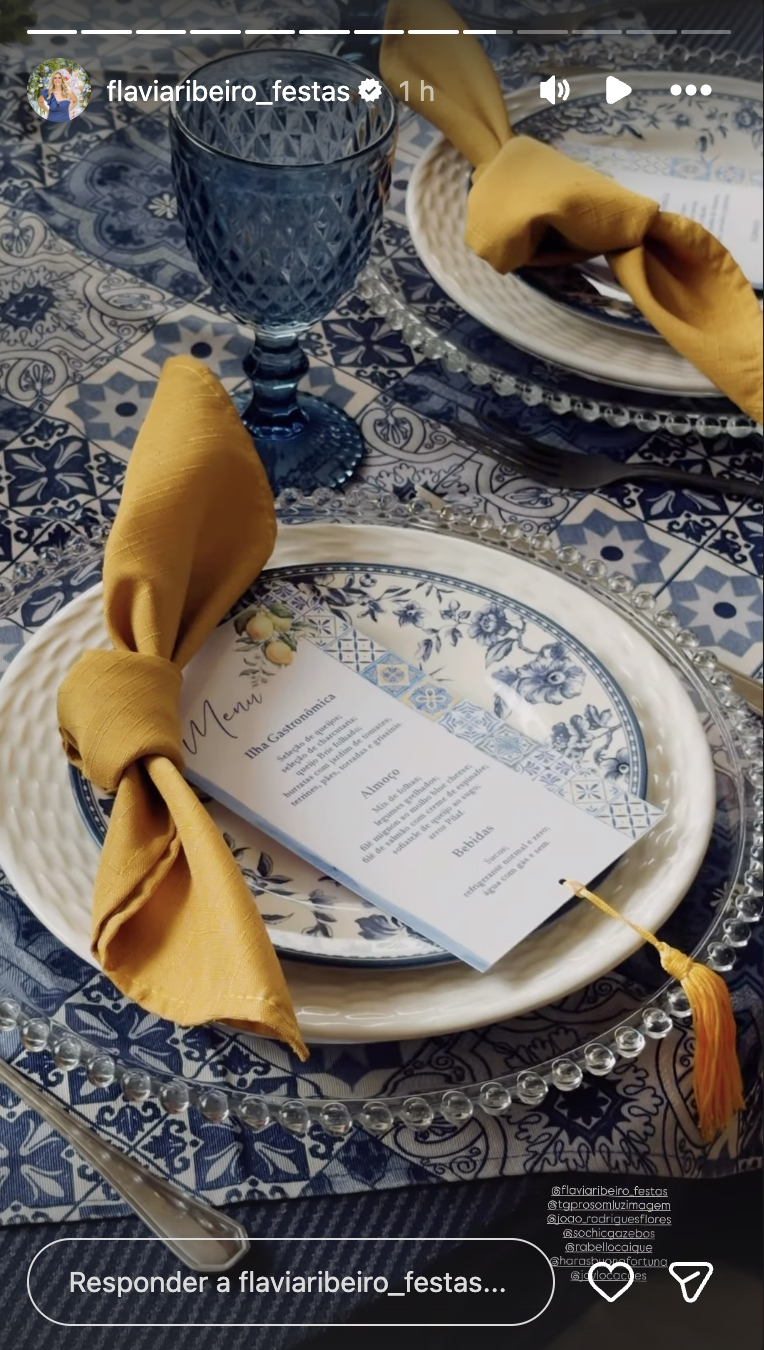 Decoração do casamento de Bianca Biancardi e Bruno - Foto: Reprodução / Instagram